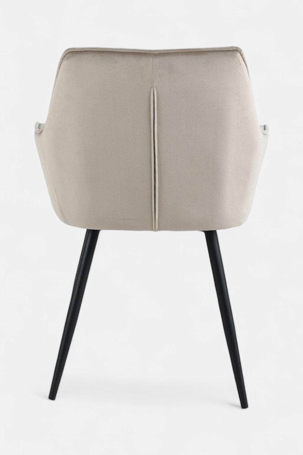 Eetkamerstoel Orlando - Beige Fluweel