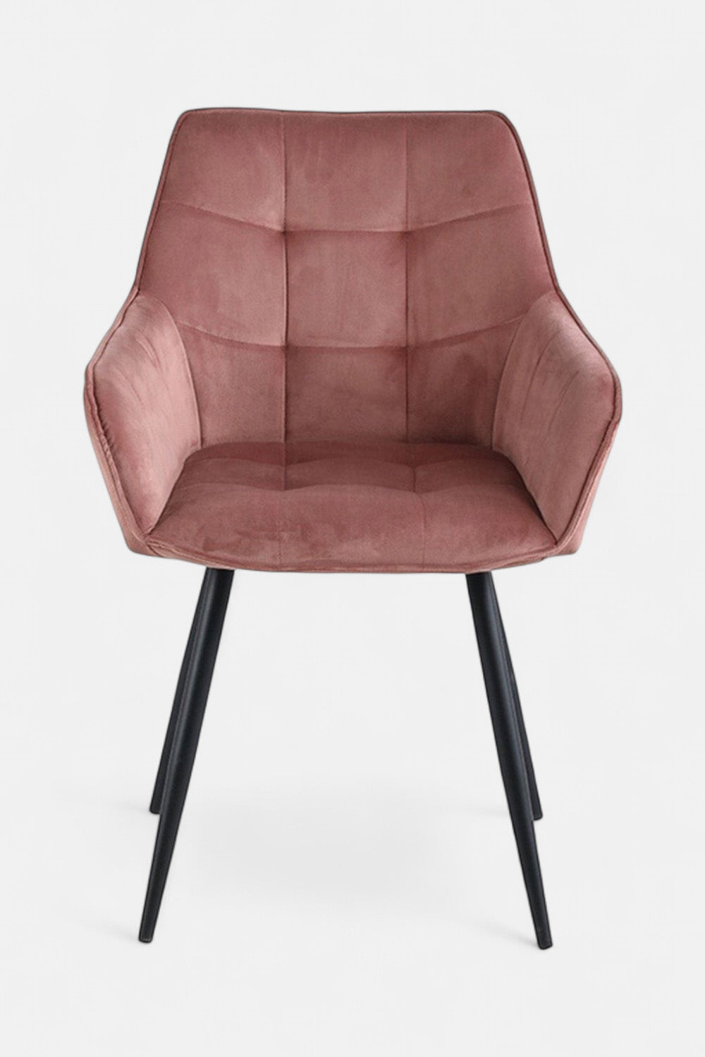 Eetkamerstoel Orlando - Roze fluweel