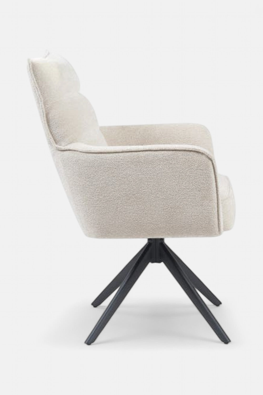 Paul Draaibare Eetkamerstoel - Beige Chenille - 360 Graden