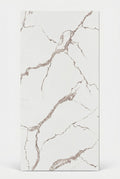 PVC-wandpaneel - Exclusief wit - Marmerlook - 122 x 260 cm