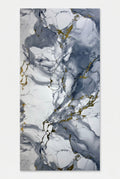 PVC-wandpaneel - Goud Blauw - Marmerlook - 122 x 260 cm