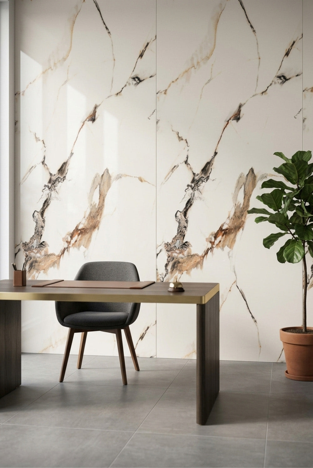 PVC-Wandpaneel - Hotel Chic - Marmoroptik