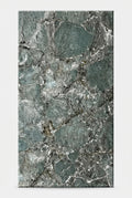 PVC-wandpaneel - Smaragdgroen - Marmerlook - 122 x 260 cm