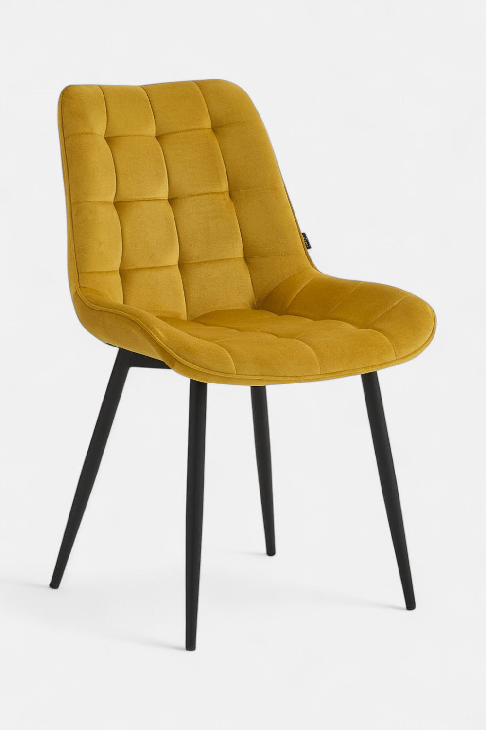 Quadro eetkamerstoel - Goud fluweel