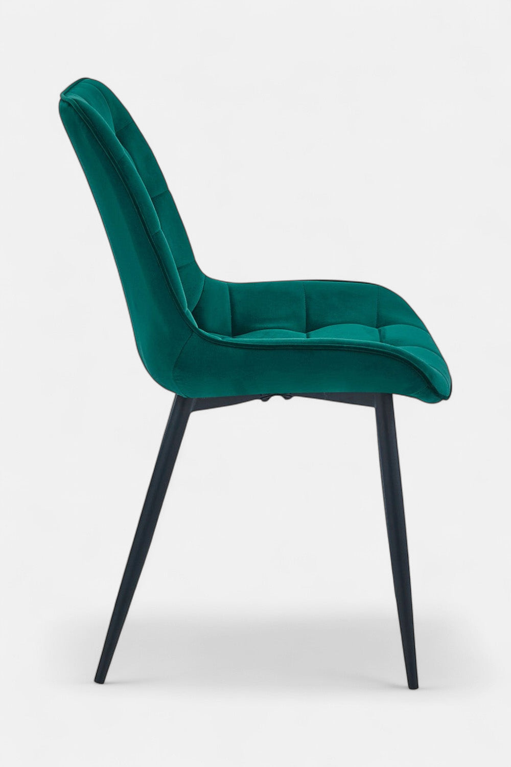 Quadro eetkamerstoel - Groen fluweel
