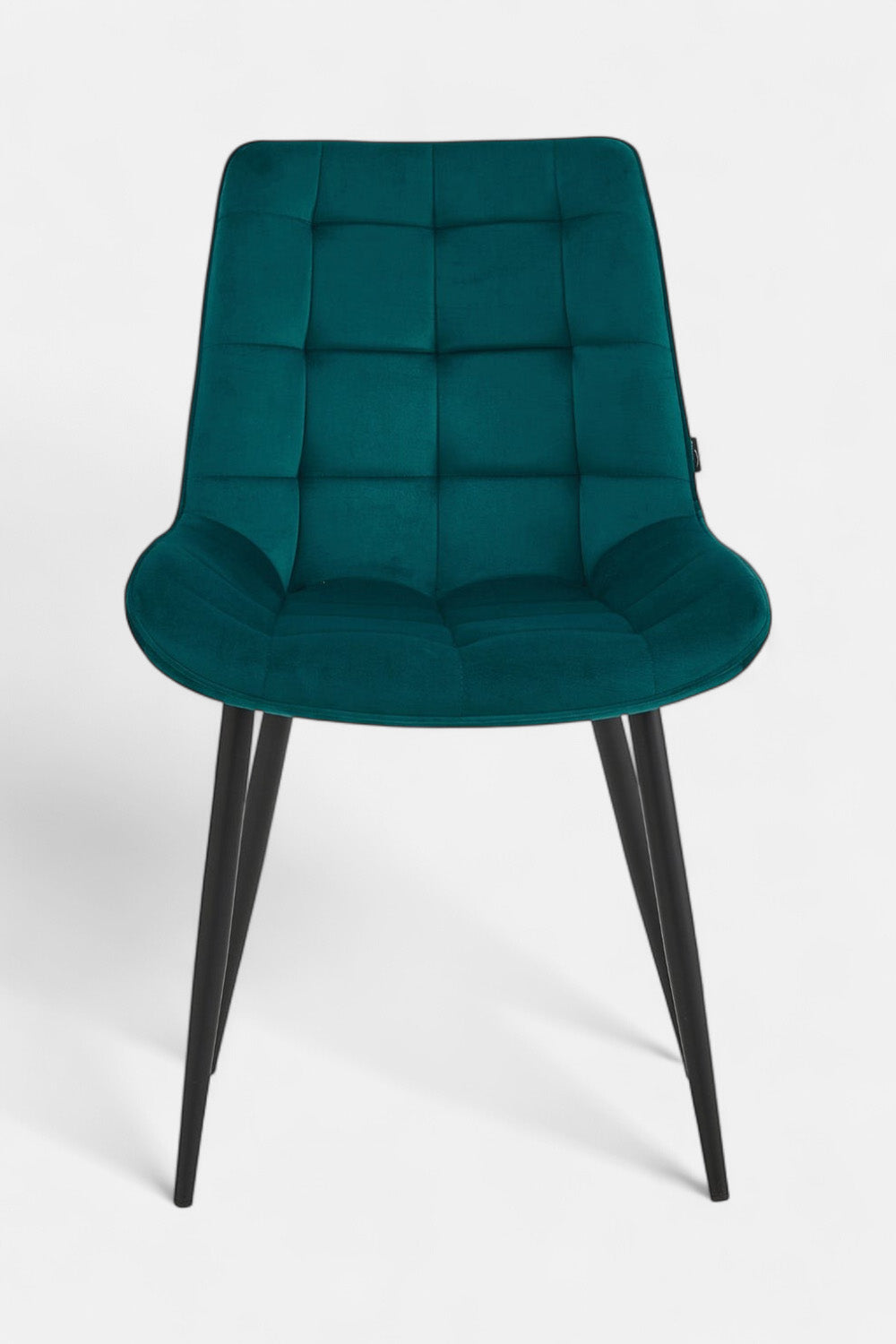Quadro eetkamerstoel - Petrol fluweel