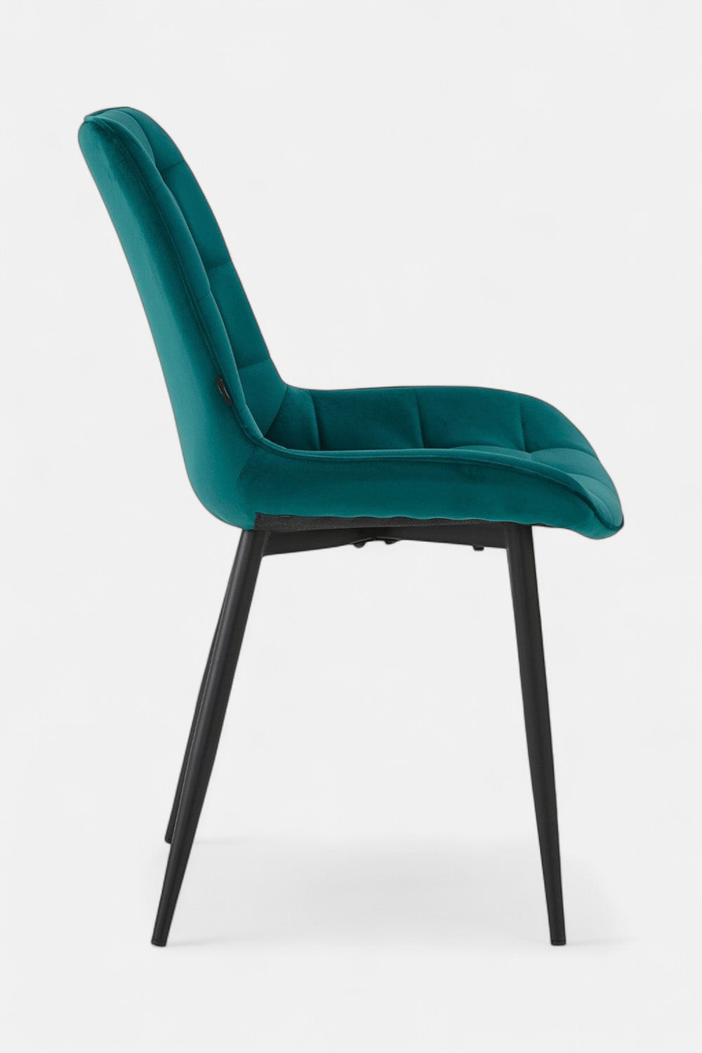 Quadro eetkamerstoel - Petrol fluweel