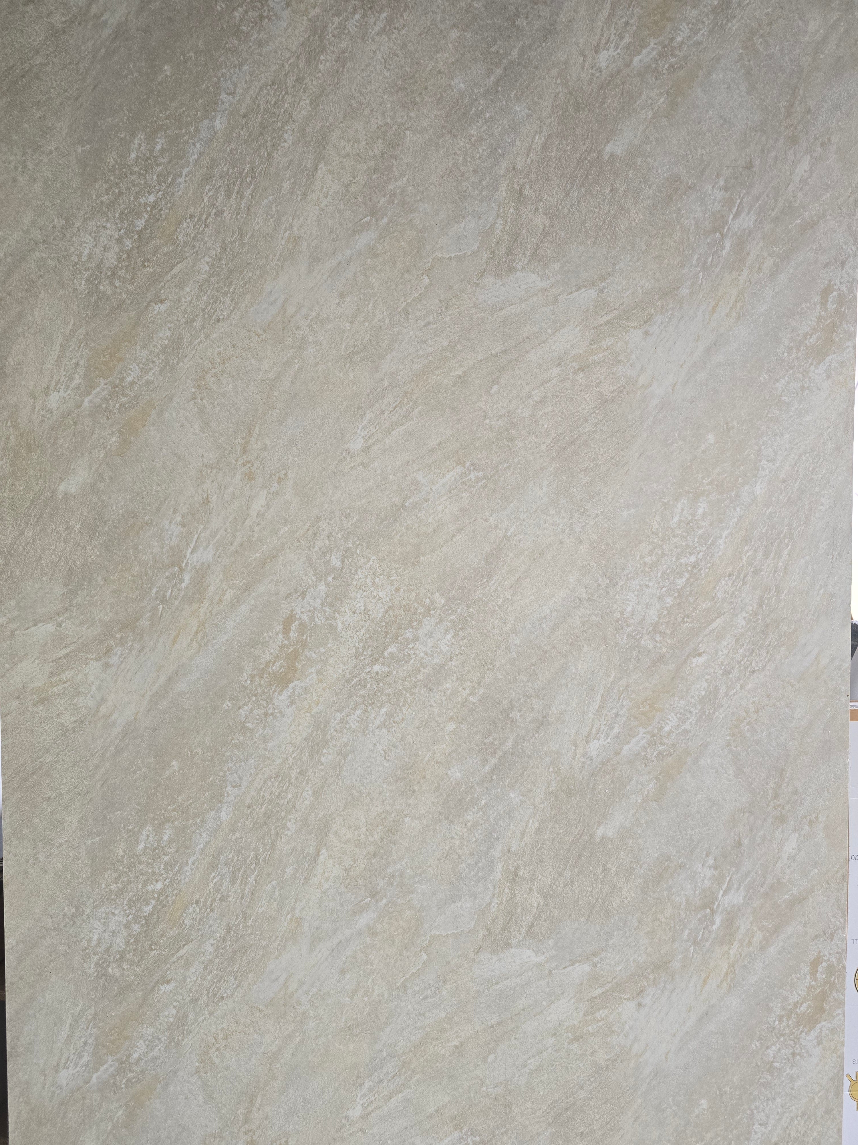 SPC-Wandpaneel - Ibiza Gelb (Matt) - Marmoroptik - 122 x 260 cm