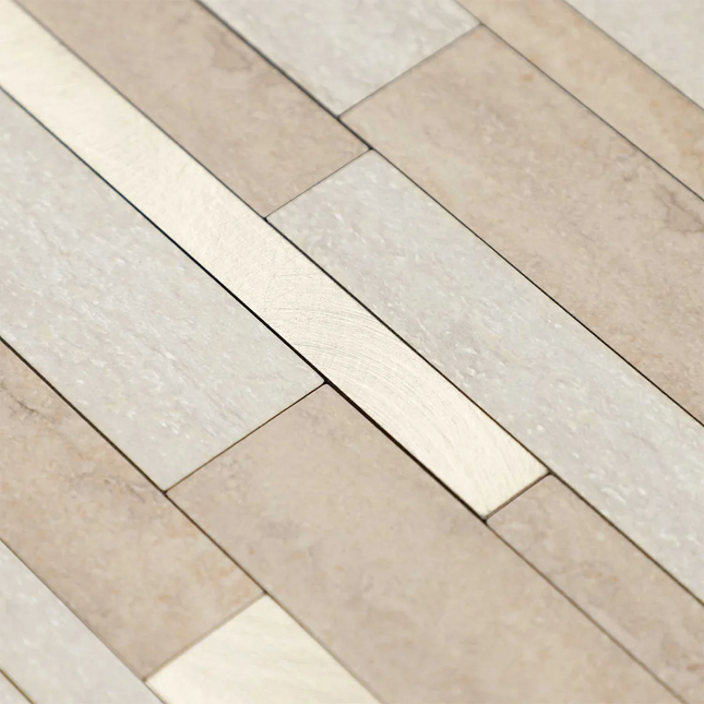 Brick Taupe - Selbstklebende Mosaik-Wandfliese
30x35.5x0.4cm
