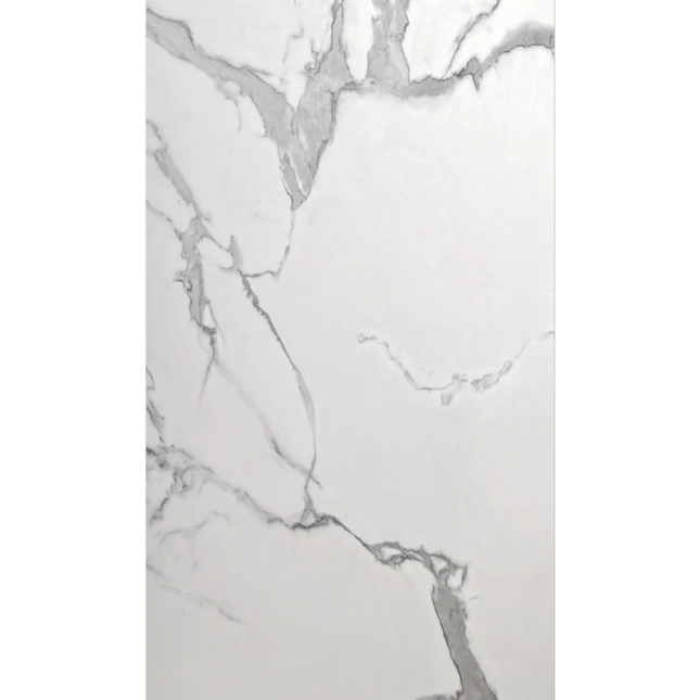 Bianco Carrara Mat – SPC Marmerlook Wandpaneel
259x120x0,3cm