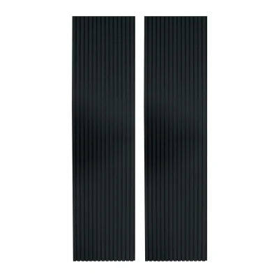 Schwarz - Filz & MDF & 3-seitig bearbeitet - Akustikpaneele
60x270x2cm