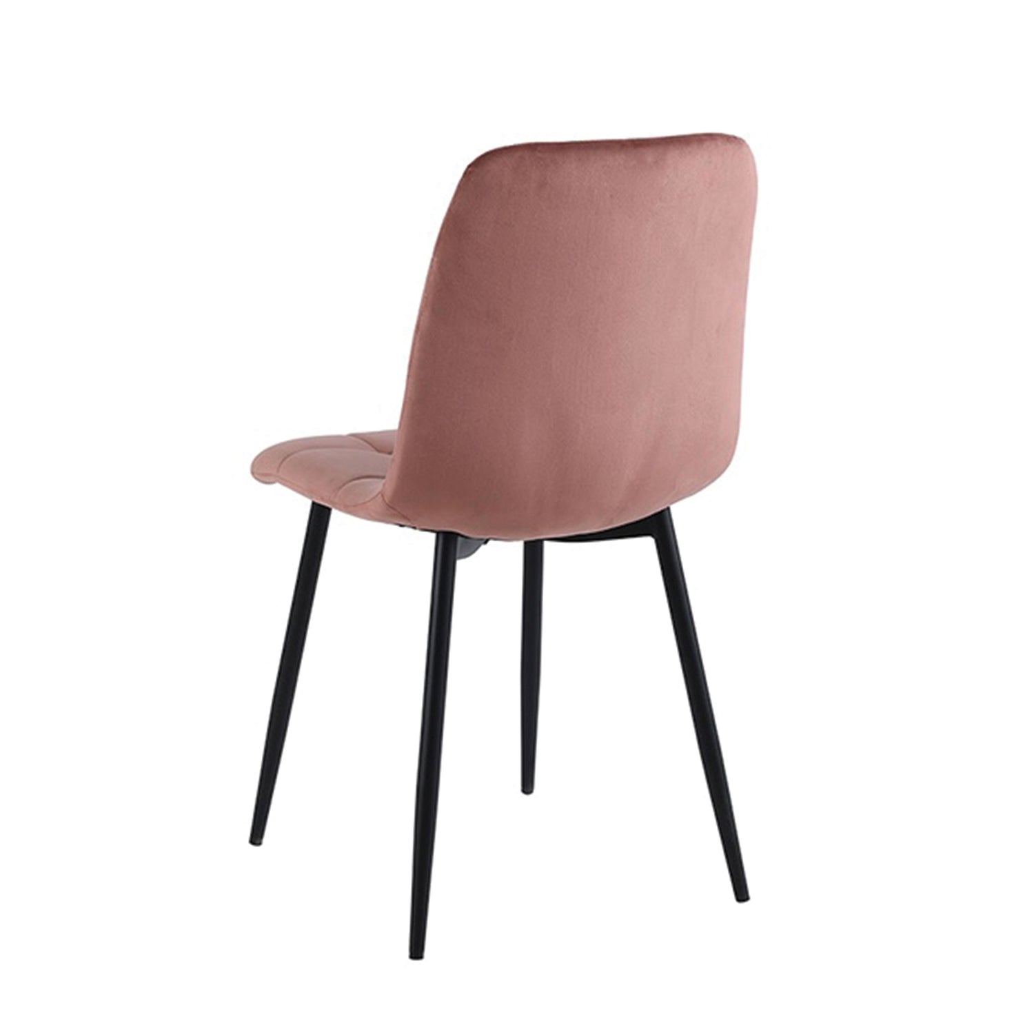 Ela  Esszimmerstuhl -  Rosa Samt