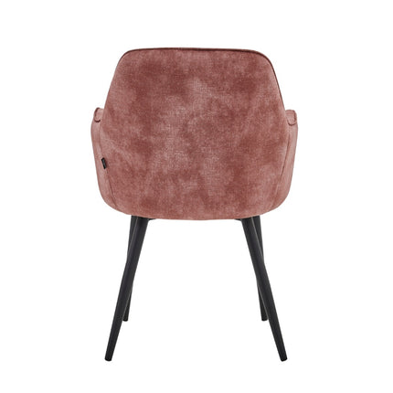 2 Stück Esszimmerstuhl - Levan - Rosa - Adoré Velvet