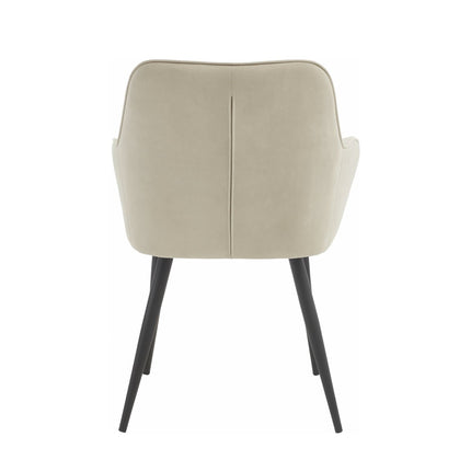 2 Stück Orlando Esszimmerstuhl - Beiges Leinen