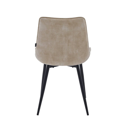 2 Stück Lesedi Esszimmerstuhl - Beige Adore Samt