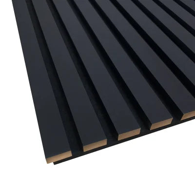 Schwarz - Filz & MDF & 3-seitig bearbeitet - Akustikpaneele
60x270x2cm