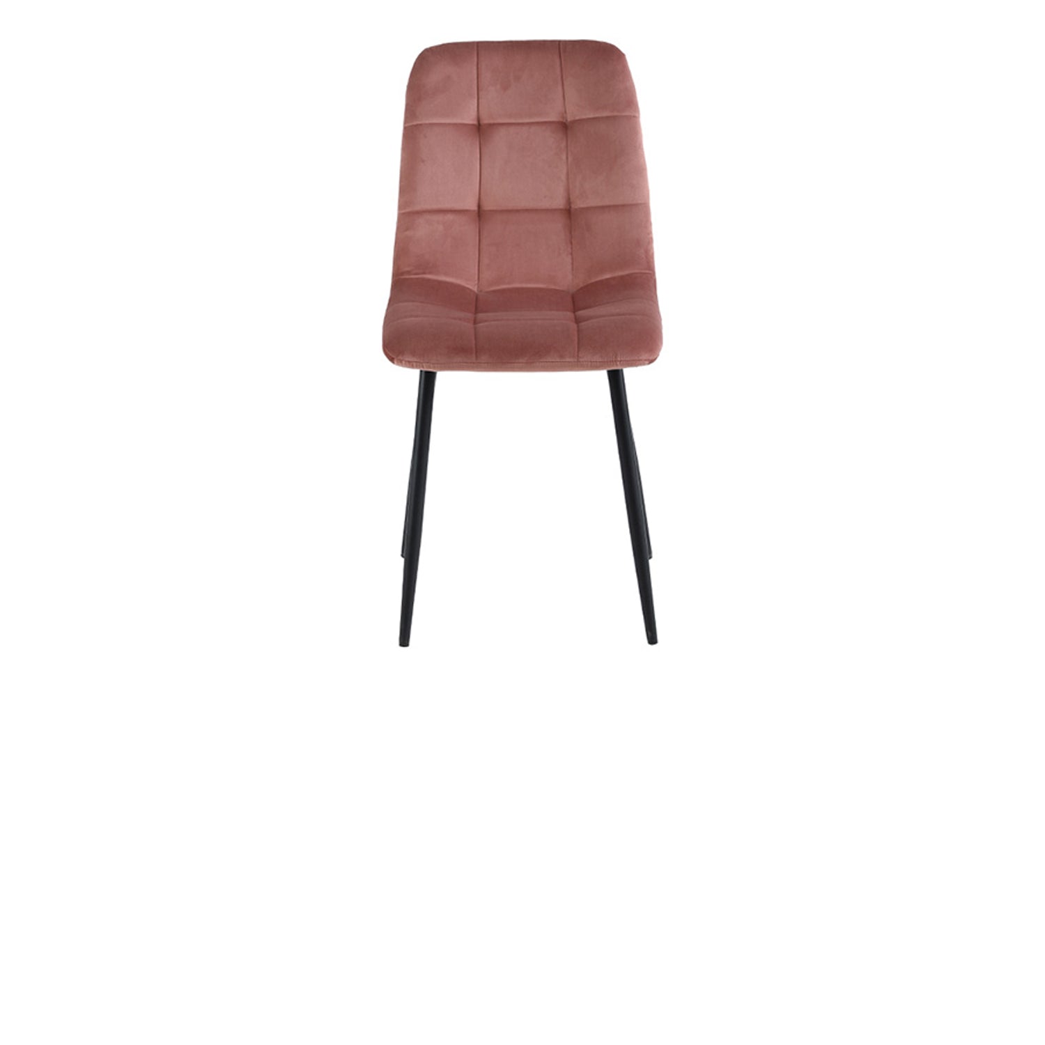 Ela  Esszimmerstuhl -  Rosa Samt