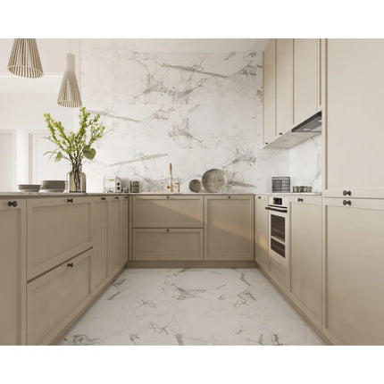 Calacatta Weiß – SPC Vinylboden 60x60x0,5cm - Stückpreis