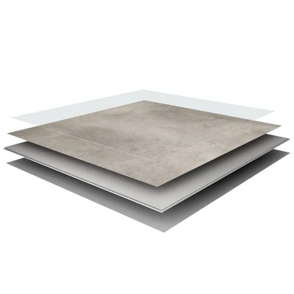 Concrete Beige – SPC Vinyl Boden 60x60x0,5cm - Stückpreis