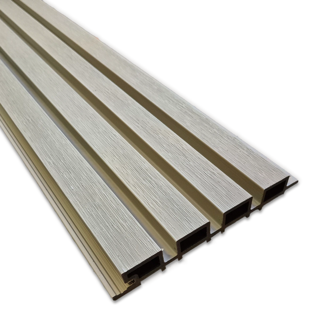 Licht Wallnuss- WPC-Kunststoffverkleidungen
20x290x2,5cm