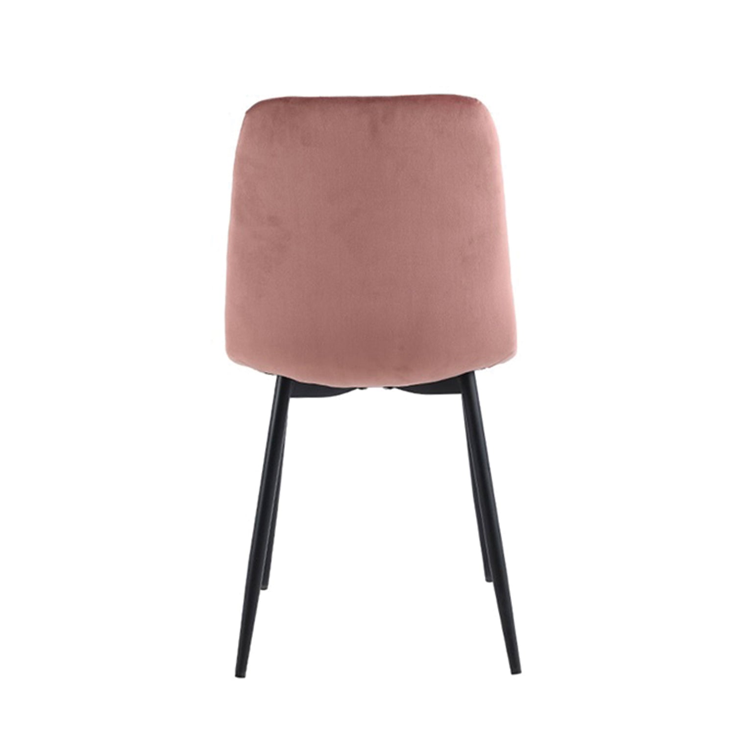 Ela  Esszimmerstuhl -  Rosa Samt