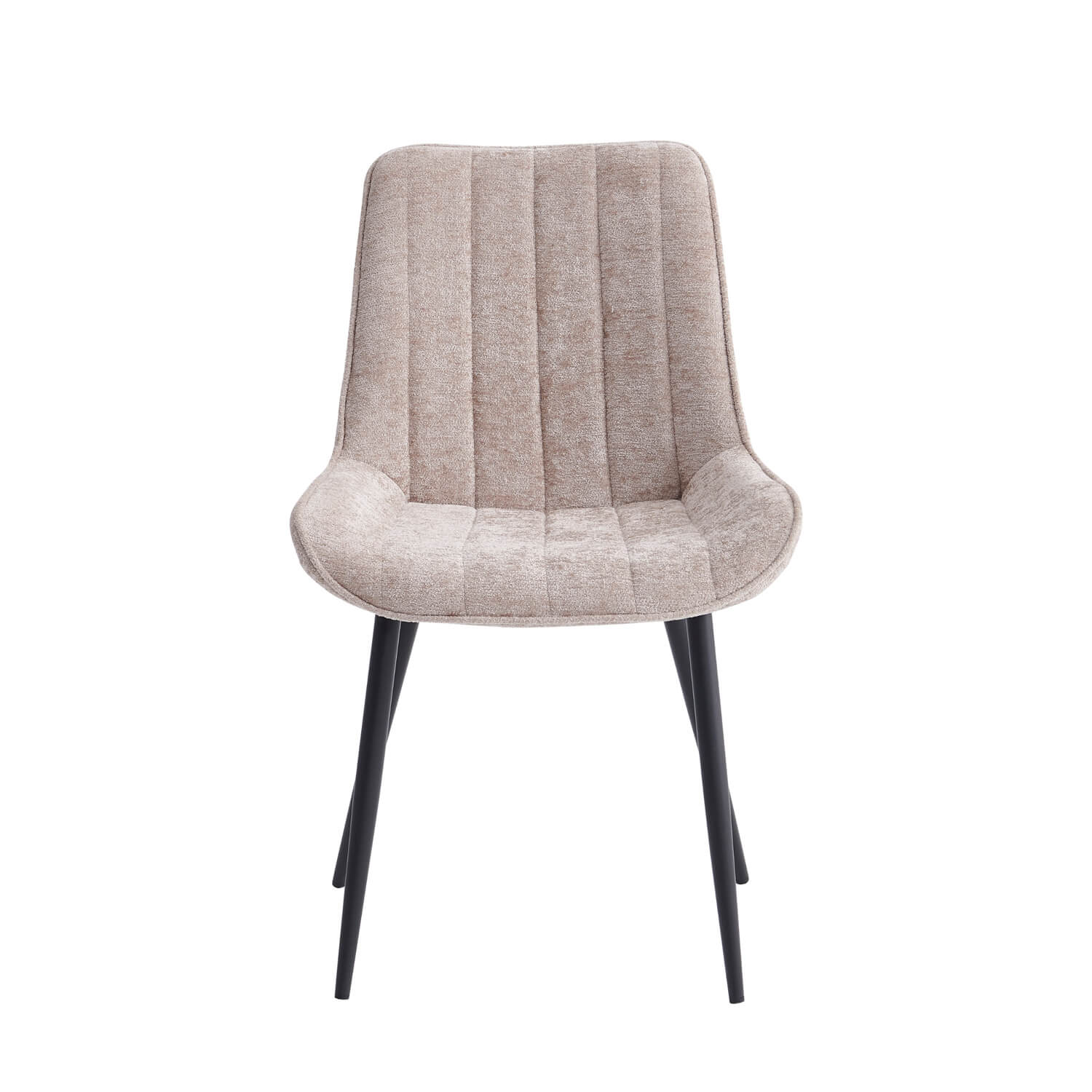 Verta Esszimmerstuhl - Beige Chenille