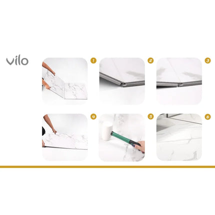 Calacatta Snow – SPC Vinylboden 60x60x0,5cm - Stückpreis