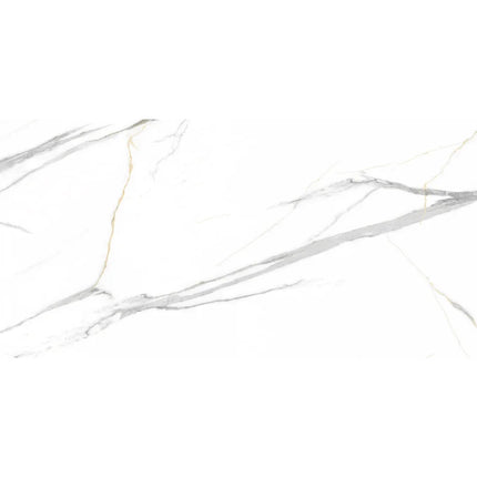 SPC Wandpaneel Calacatta Weiss- 120x60cm|4mm – Marmoroptik- Wasserdicht- Stück Preis