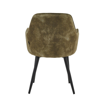 2 Stück Esszimmerstuhl - Levan - Grün - Adoré Velvet