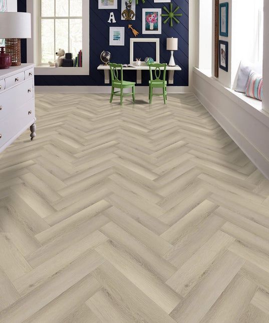 Prince Click Vinyl Fischgräte | 5 mm | 625 x 125 mm | 0,3 mm Nutzschicht -Quadratmeter