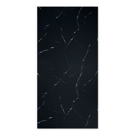 Mystisches Schwarz Matt– SPC Wandpaneel in Marmoroptik
120 × 260 × 0,3 cm