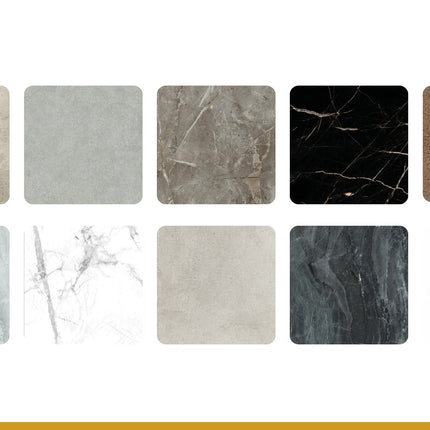 SPC Wandpaneel Ash Grey- 60x60cm|4mm – Marmoroptik- Wasserdicht- Stück Preis