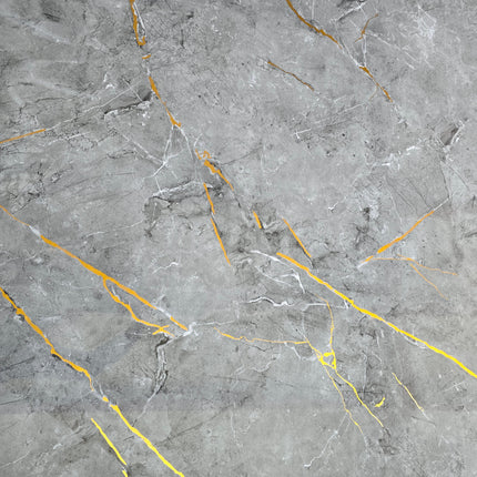 Grau-Gold - PVC Wandpaneel - Marmoroptik
122x260x0.3cm