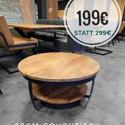 Couchtisch aus Mango 90cm