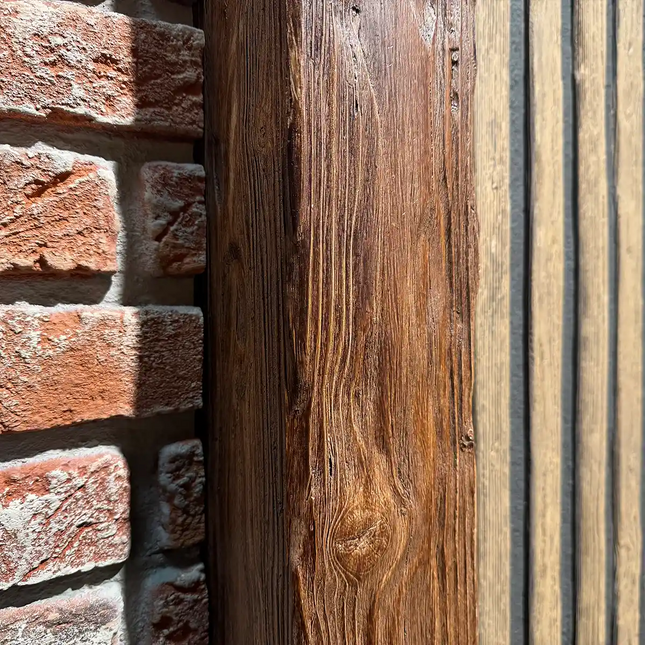 Dekorativer Balken Holz Braun 300x12x12