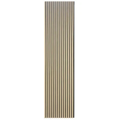 Helle Eiche – MDF & Filz & 3-seitiges Furnier – Akustikpaneele
60x270x2cm