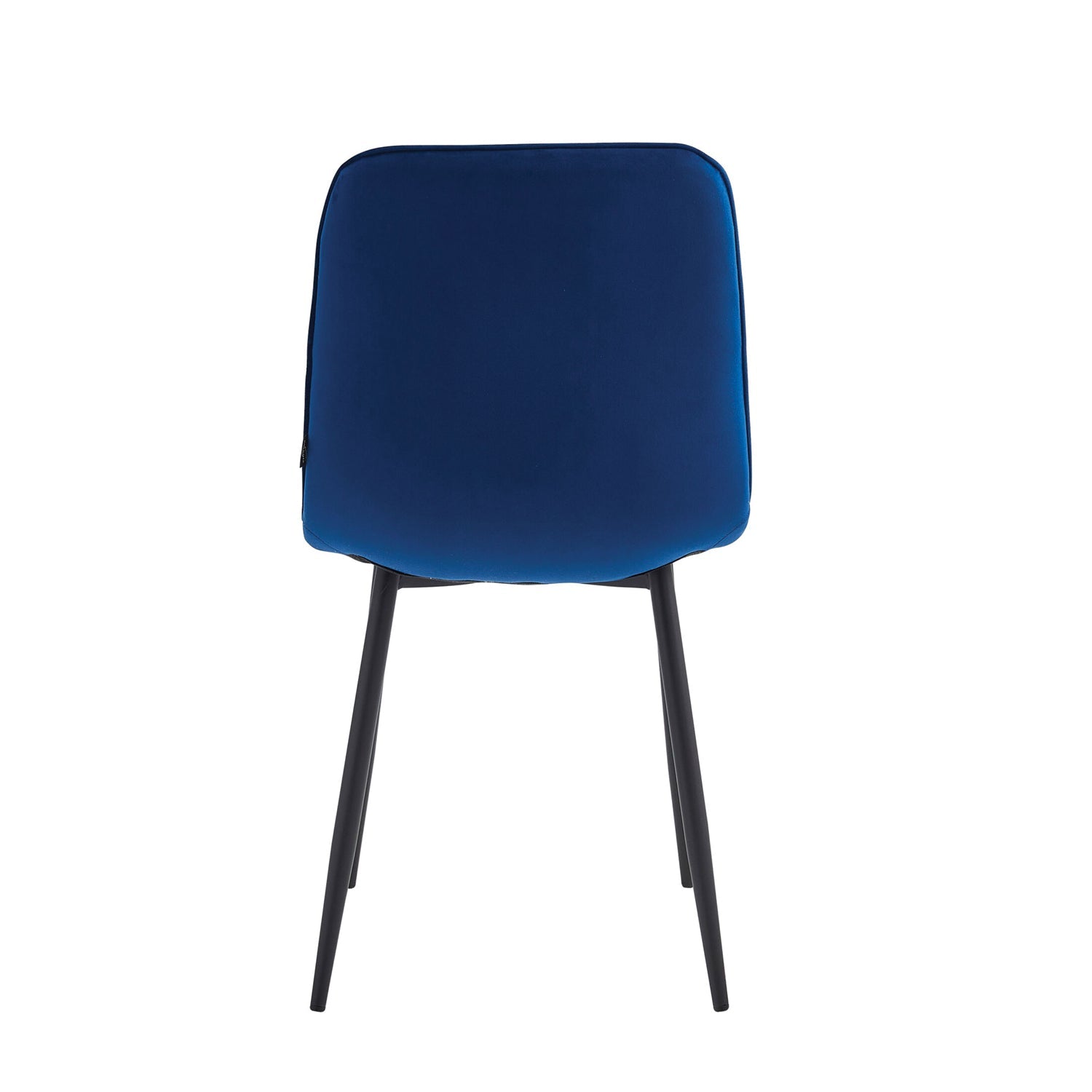 Ela  Esszimmerstuhl - Blau - Samt