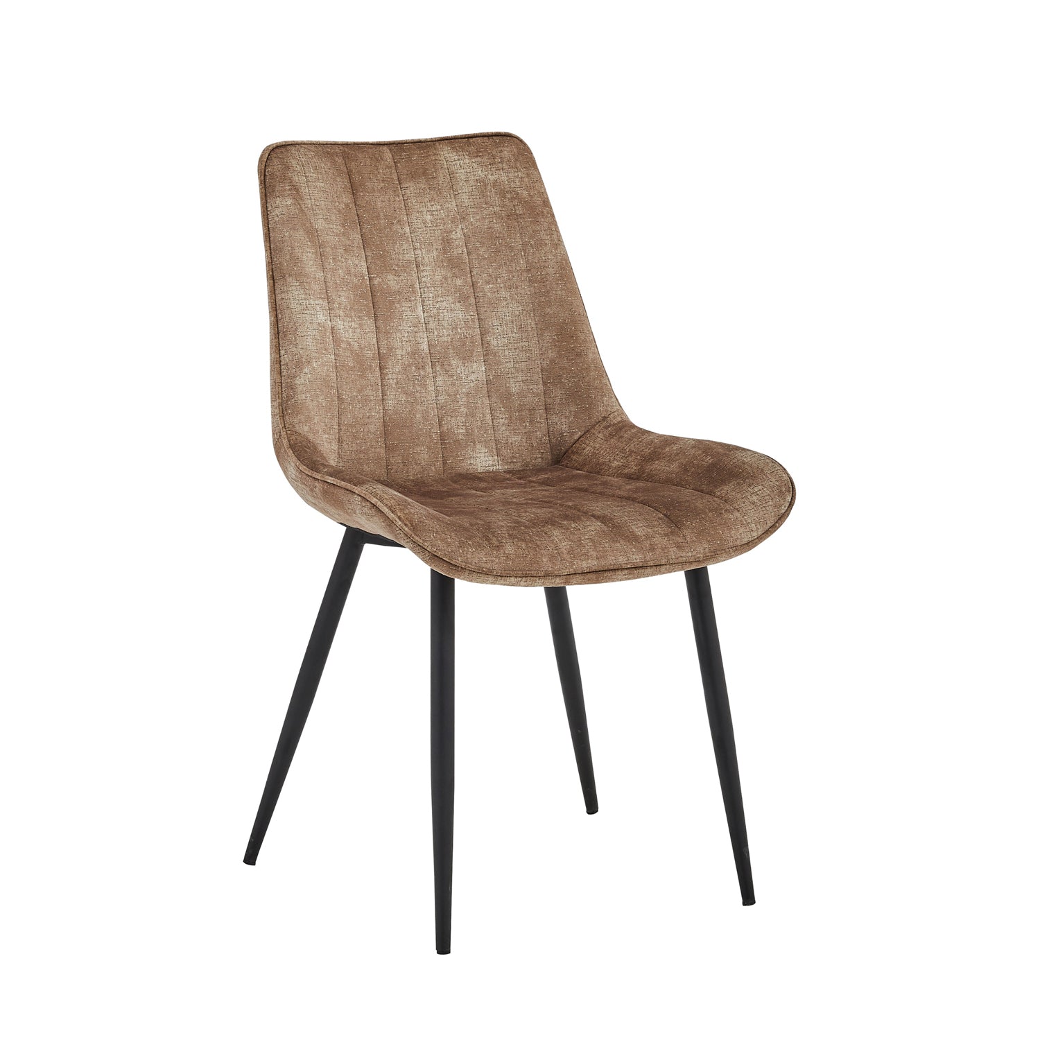Verta Esszimmerstuhl – Taupe Adore Samt