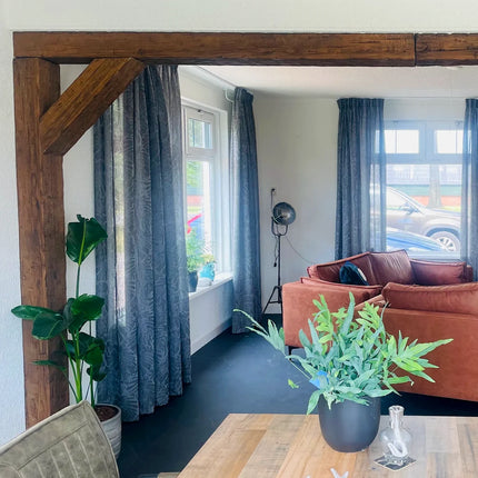 Dekorativer Balken Holz Braun 300x20x13