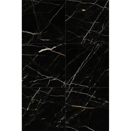 Calacatta Schwarz – SPC Vinylboden 60x60x0,5cm - Stückpreis