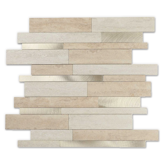 Brick Taupe - Selbstklebende Mosaik-Wandfliese
30x35.5x0.4cm