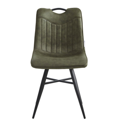 2 Esszimmerstuhl - Verty -Grün - Mikrofaser