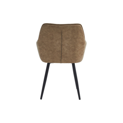 2 Stück Esszimmerstuhl - Orlando-Sand -Mikrofaser