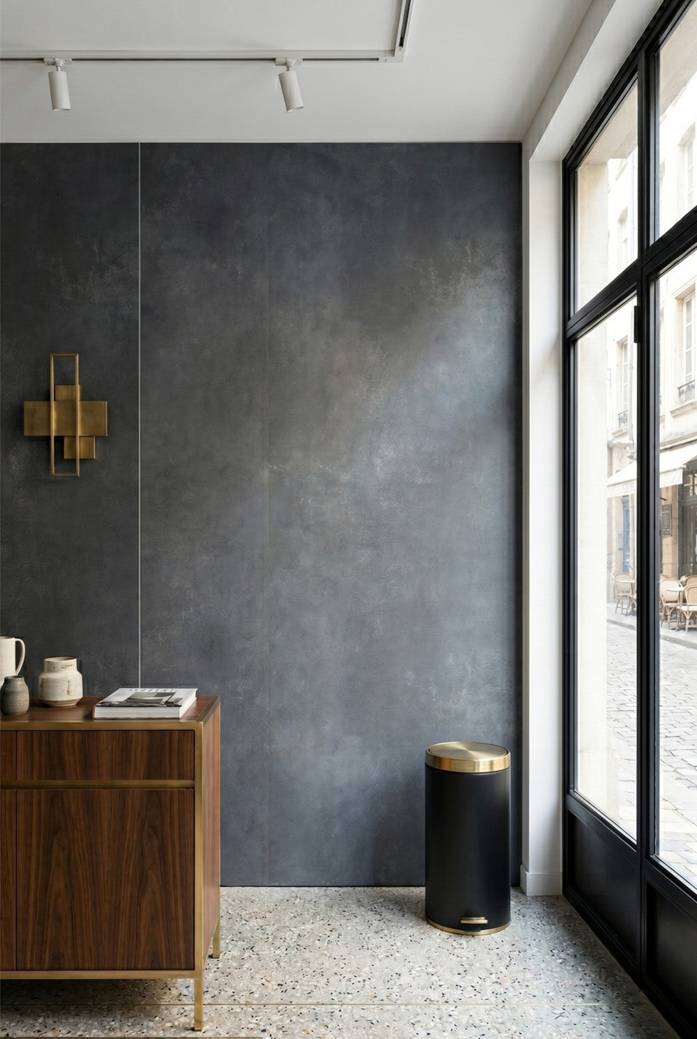 SPC-Wandpaneel - Beton Grau (Matt) - Betonoptik - 120 x 260 cm