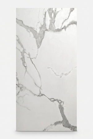 SPC-wandpaneel - Bianco Carrara (Mat) - Marmerlook - 120 x 260 cm