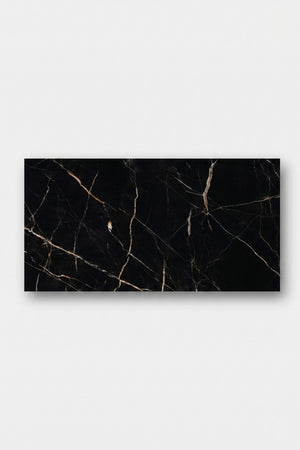 SPC-wandpaneel - Calacatta Zwart - Marmerlook - 60 x 120 cm