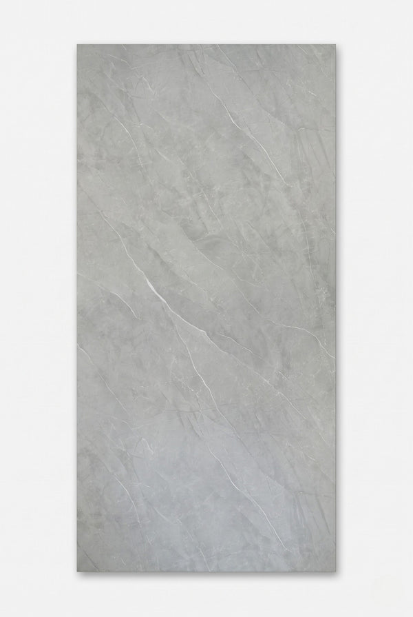 SPC-Wandpaneel - Carrara Grau (Matt) - Marmoroptik - 120 x 260 cm