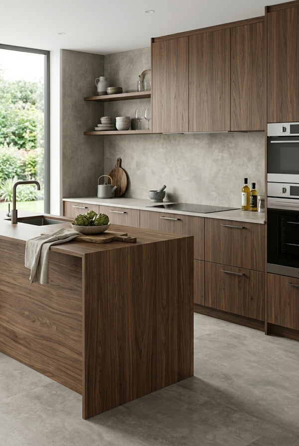 SPC-Wandpaneel - Concrete Beige (Matt) - Betonoptik - 120 x 260 cm