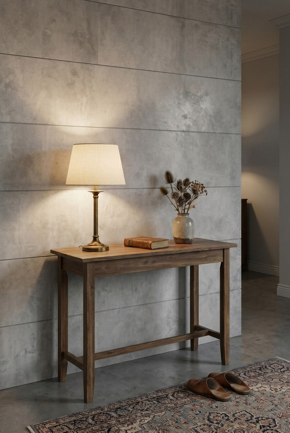 SPC-wandpaneel - Concrete Dust - Betonlook - 60 x 120 cm
