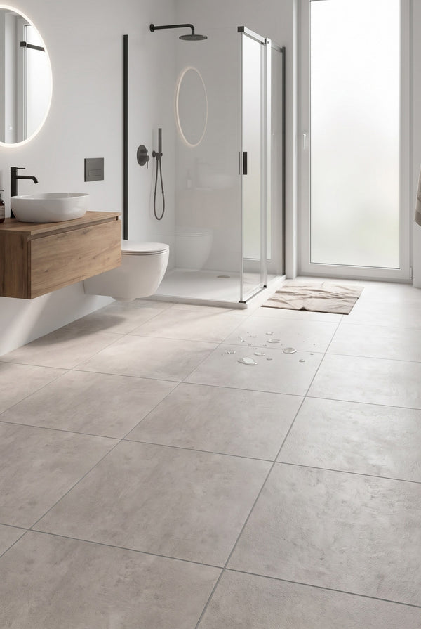 SPC Klick-Vinylboden - Concrete Dust - Betonoptik - 60 x 60 cm